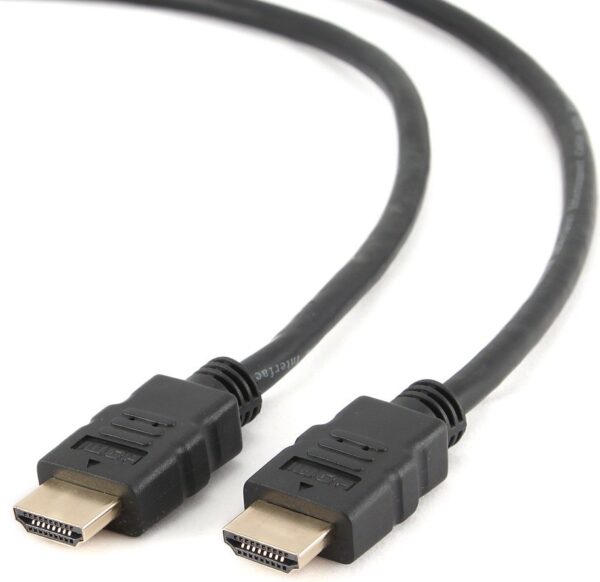 CABLU video GEMBIRD, HDMI (T) la HDMI (T), 15m, conectori auriti, rezolutie maxima 4K (3840 x 2160) la 30 Hz, negru, „CC-HDMI4-15M” (timbru verde 2.00 lei)