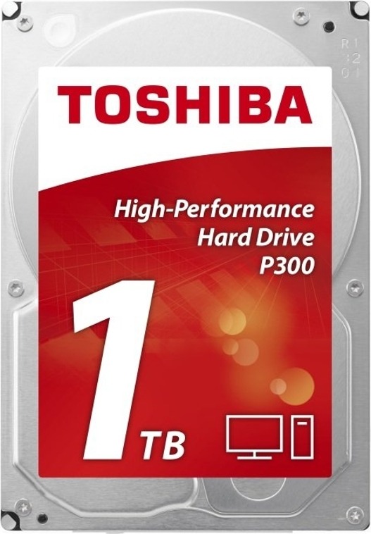 HDD TOSHIBA 1 TB, P300, 7.200 rpm, buffer 64 MB, pt. desktop PC, „HDWD110UZSVA”