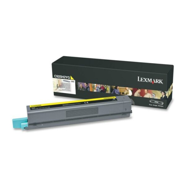 Toner Original Lexmark Yellow, C925H2YG, pentru C925 series, 7.5K, (timbru verde 1.2 lei) , „C925H2YG”