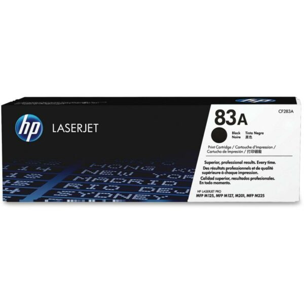 Toner Original HP Black, nr.83A, pentru LaserJet Pro M125|M127, 1.5K, (timbru verde 1.2 lei) , „CF283A”