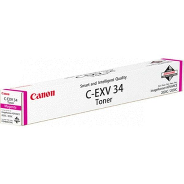 Toner Original Canon Magenta, EXV34M, pentru IR Advance C2020I|IR Advance C2020L|IR Advance C2025I|IR Advance C2025L|IR Advance C2030I|IR Advance C2030L|IR Advance C2220L|IR C2220I|IR C2225I|IR C2230I, 19K,”CF3784B002AA”