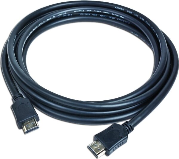 CABLU video GEMBIRD, HDMI (T) la HDMI (T), 4.5m, conectori auriti, rezolutie maxima 4K (3840 x 2160) la 60 Hz, negru, „CC-HDMI4L-15” (include TV 0.18lei)