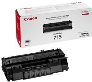 Toner Original Canon Black, CRG-715, pentru LBP-3310|LBP-3370, 4.5K, (timbru verde 1.2 lei) , „CR1975B002AA”