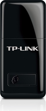 ADAPTOR RETEA TP-LINK mini, extern wireless 2.4 GHz, USB 2.0, port, 300 Mbps, antena interna x 1, „TL-WN823N” 45502442 (include TV 0.18lei)