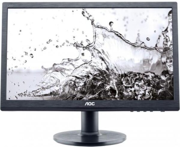 MONITOR AOC 19.5″, home, office, MVA, Full HD (1920 x 1080), Wide, 250 cd/mp, 5 ms, VGA, DVI, „M2060SWDA2” (timbru verde 7 lei)