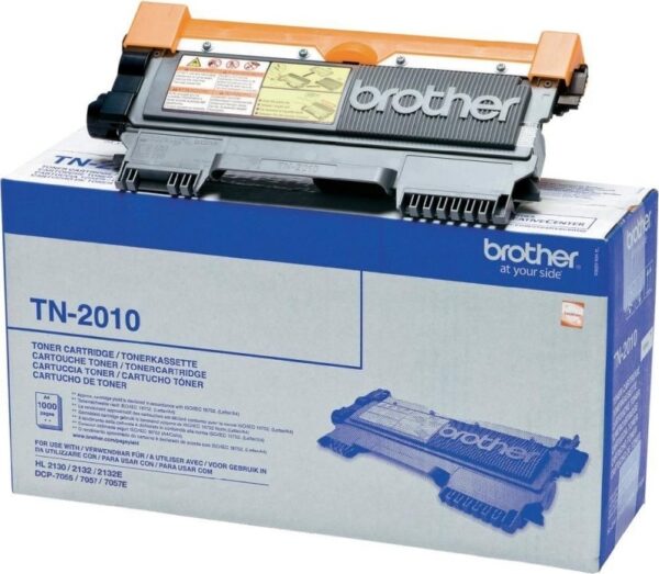 Toner Original Brother Black, TN2010, pentru HL-2130|2135|DCP-7055|7057, 1K,”TN2010″