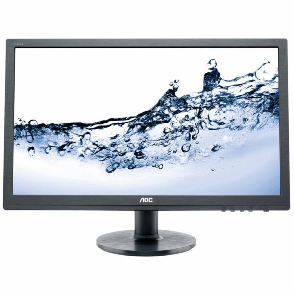 MONITOR AOC 24″, home, office, TN, Full HD (1920 x 1080), Wide, 250 cd/mp, 1 ms, VGA, DVI, HDMI, „E2460SH” (timbru verde 7 lei)