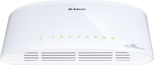 SWITCH D-LINK 8 porturi Gigabit, carcasa plastic. „DGS-1008D”/45503414 (timbru verde 2 lei)
