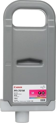Cartus Cerneala Original Canon Magenta, PFI-701M, pentru IPF 8000|8100|9000|9100, , incl.TV 0.11 RON, „CF0902B001AA”