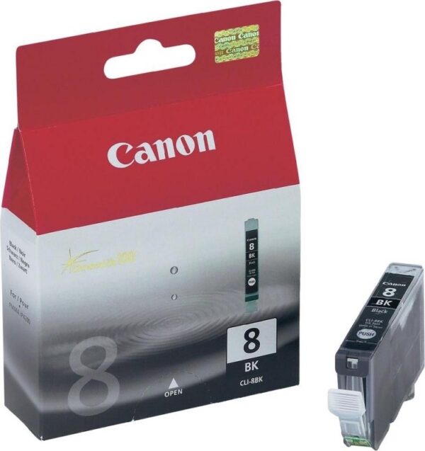 Cartus Cerneala Original Canon Black, CLI-8B, pentru IP4200, , (timbru verde 0.15 lei), „BS0620B001AA”