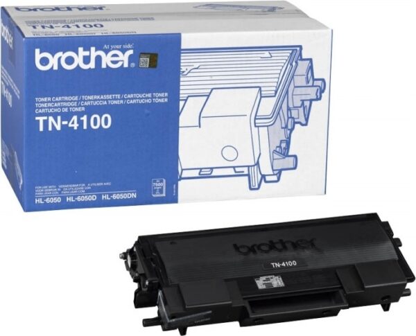 Toner Original Brother Black, TN4100, pentru HL-6050|6050D|6050DN, 7.5K, incl.TV 0 RON, „TN4100”