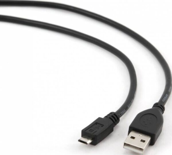 CABLU alimentare si date SPACER, pt. smartphone, USB 2.0 (T) la Micro-USB 2.0 (T), 1.8m, black, „SPC-MUSB-6” (timbru verde 0.08 lei)