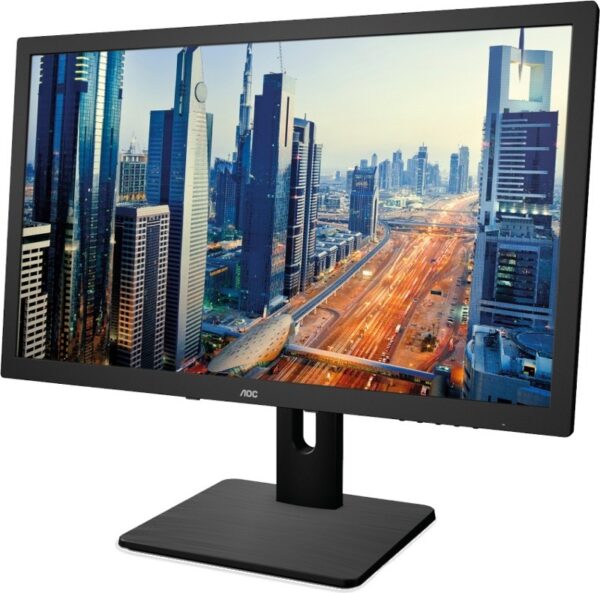 MONITOR AOC 21.5″, home, office, IPS, Full HD (1920 x 1080), Wide, 250 cd/mp, 4 ms, VGA, DVI, HDMI, DisplayPort, „I2275PWQU” (timbru verde 7 lei)