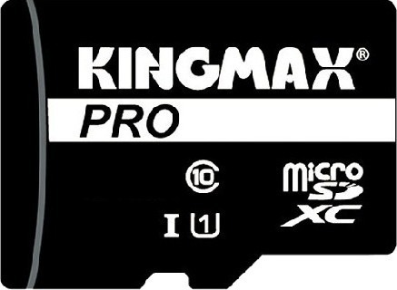 CARD MicroSD KINGMAX, 16 GB, MicroSDHC, clasa 10, standard UHS-I U1, „KM-PS04-16GB-PRO” (include TV 0.03 lei)