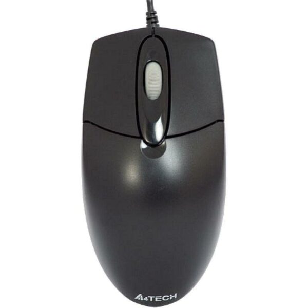 MOUSE A4tech, PC sau NB, cu fir, USB, optic, 1000 dpi, butoane/scroll 3/1, , negru, „OP-720-B-UP” (timbru verde 0.18 lei)