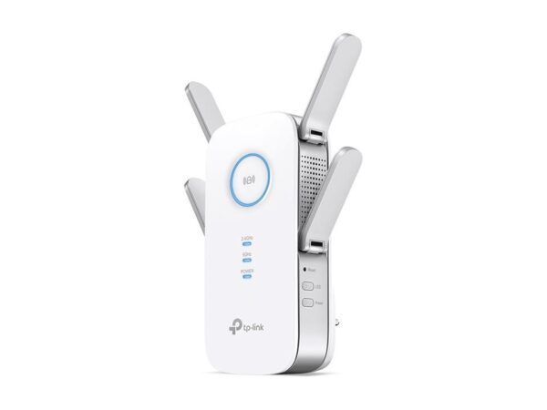 RANGE EXTENDER TP-LINK wireless 2600Mbps, 1 port Gigabit, 4 antene externe, dual band AC2600, 2.4GHz & 5GHz,MU-MIMO „RE650” (timbru verde 2 lei)