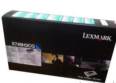 Toner Original Lexmark Cyan, X748H3CG, pentru X746|X748, 1K, incl.TV 0.8 RON, „X748H3CG”