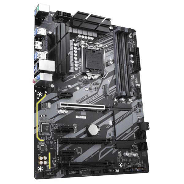 PLACA de BAZA Gigabyte „Z390 UD”, skt LGA 1151, ATX, Intel Z390, 4 x DDR4, max. 64 GB, 6 x SATA, 1 x M.2, 7.1, „Z390 UD”