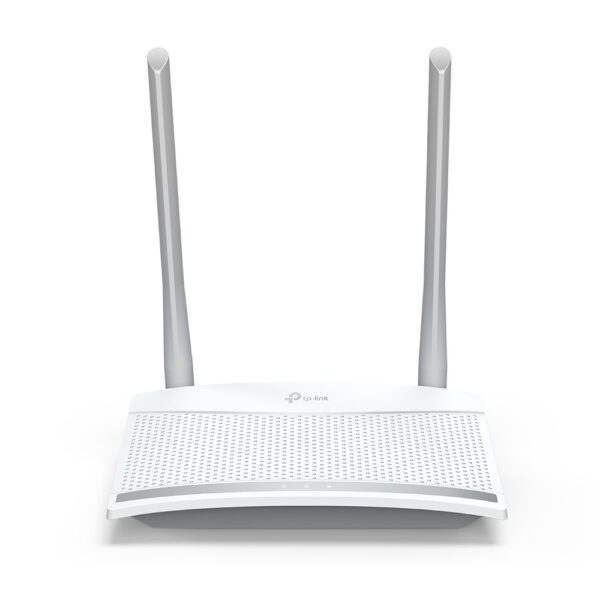 ROUTER TP-LINK wireless 300Mbps, 2 porturi 10/100Mbps, 2 antene externe, 2T2R „TL-WR820N” (timbru verde 0.8 lei)