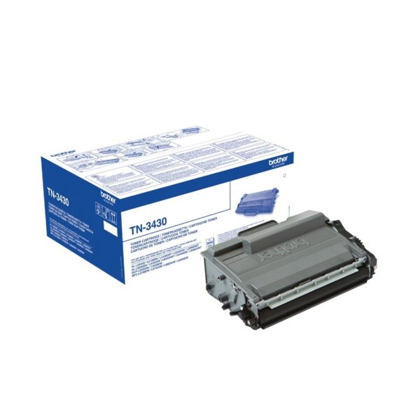 Toner Original Brother Black, TN3430, pentru DCP-L5500, 3K, incl.TV 0 RON, „TN3430”