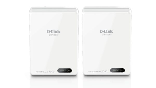 KIT ADAPTOR POWERLINE D-LINK tehnologie AV2, AV2000, pana la 1900Mbps, 1 port Gigabit, 2 buc., „DHP-701AV” (timbru verde 2 lei)