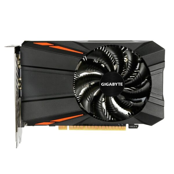 PLACA VIDEO GIGABYTE NVIDIA GeForce GTX 1050 Ti D5 4G, 4 GB GDDR5 128 biti, PCI Express 3.0 x 16, HDMI, DVI, Display Port, sistem racire aer activ, „N105TD5-4GD”