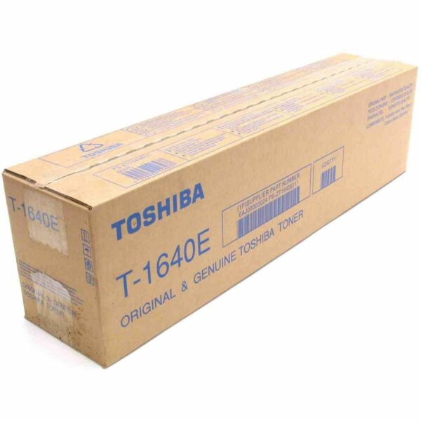 Toner Original Toshiba Black, T-1640E 24K, pentru E-Studio 163|E-Studio 165|E-Studio 166|E-Studio 167|E-Studio 203|E-Studio 205|E-Studio 206|E-Studio 207|E-Studio 237, 24K,”T-1640E 24K”