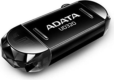MEMORIE USB 2.0 16GB. ADATA UD320 On-The-Go Black „AUD320-16G-RBK” (include TV 0.03 lei)
