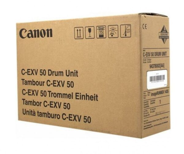 Drum Unit Original Canon Black, EXV50, pentru IR 1435|1435I|1435IF, 35K, (timbru verde 0.8 lei), „CF9437B002AA”