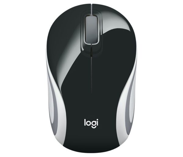 MOUSE LOGITECH, „M187”, PC sau NB, wireless, 2.4GHz, optic, 1000 dpi, butoane/scroll 3/1, , negru, „910-002731” (timbru verde 0.18 lei)