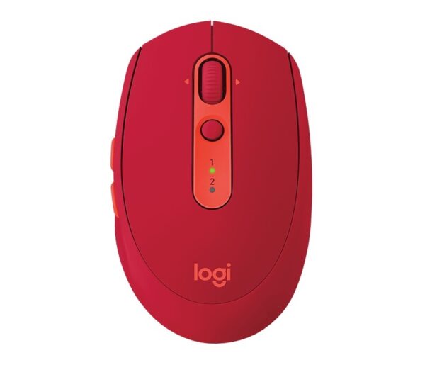 MOUSE LOGITECH, „M590”, PC sau NB, wireless, Bluetooth | 2.4GHz, optic, 1000 dpi, butoane/scroll 7/1, Unifying Receiver, mod dual de conectare, roz, „910-005199” (include TV 0.18lei)
