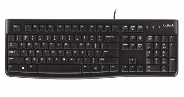 TASTATURA LOGITECH USB, black, „K120” OEM, „920-002479” (timbru verde 0.8 lei)