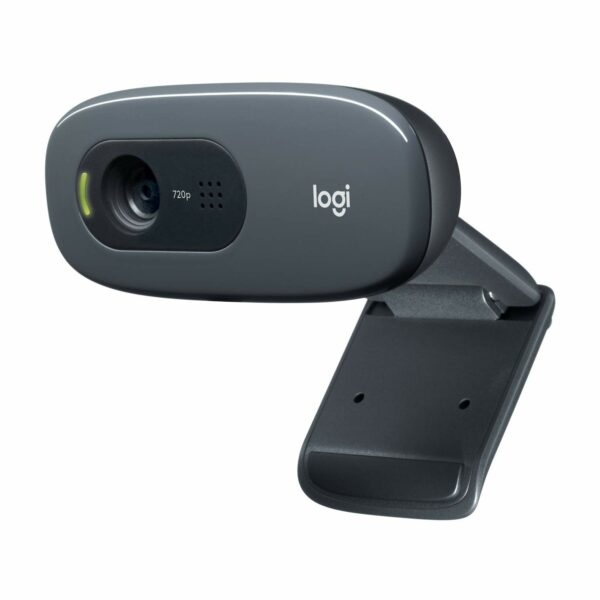 CAMERA web LOGITECH C270, HD 720 rez 1280 x 720, USB 2.0, microfon, negru, „960-001063” (timbru verde 0.18 lei)