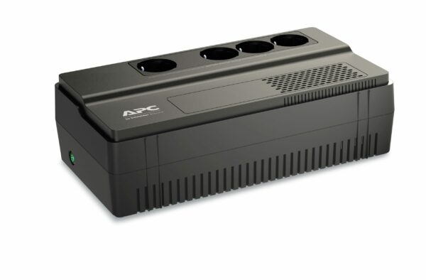 UPS APC, „EASY UPS BV”, Line Int. , brick, 1000VA/600W, AVR, Schuko x 4, LED, back-up 11 – 20 min., „BV1000I-GR” (timbru verde 11 lei)