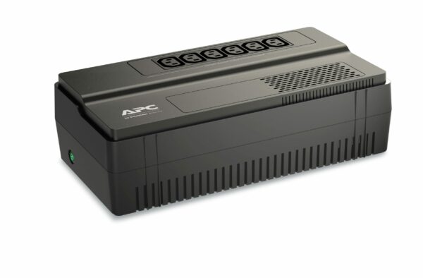 UPS APC, „EASY UPS BV”, Line Int. , brick, 1000VA/600W, AVR, IEC x 6, LED, back-up 11 – 20 min., „BV1000I” (timbru verde 11 lei)