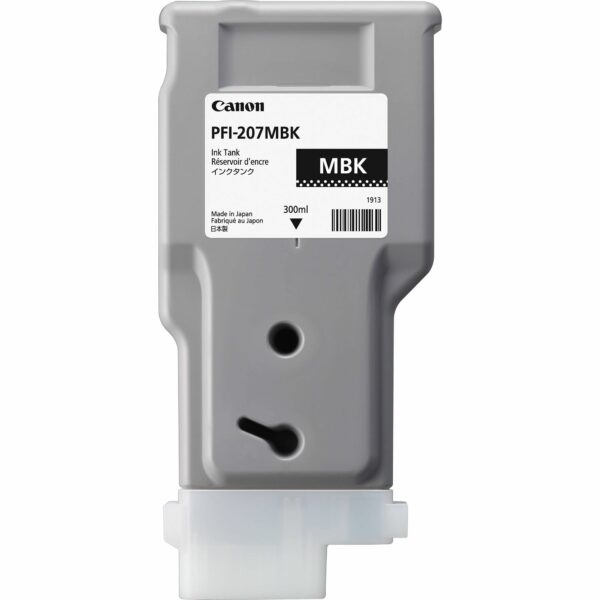 Cartus Cerneala Original Canon Matte Black, PFI-207MB, pentru IPF 680|685|770|780|785, , (timbru verde 0.15 lei), „CF8788B001AA”