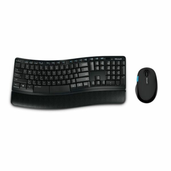 Kit TASTATURA si Mouse Microsoft, „Sculpt Comfort”, wireless, 104 taste format standard, mouse , 3/1 butoane, negru, „L3V-00021” (timbru verde 0.8 lei)