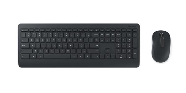 Kit TASTATURA si Mouse Microsoft, „Desktop 900”, wireless, 109 taste format standard, mouse , 3/1 butoane, negru, „PT3-00021” (timbru verde 0.8 lei)