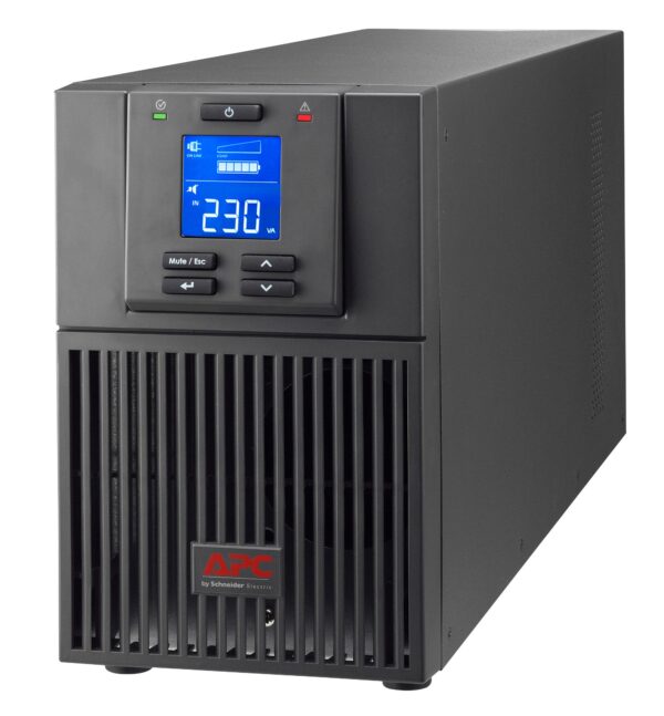 UPS APC, „Smart-UPS RV”, Online cu sinusoida pura, mini tower, 1000VA/800W, AVR, IEC x 3, display LCD,”SRV1KI” (timbru verde 11 lei)