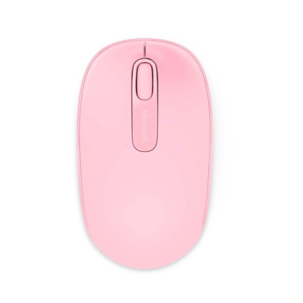 MOUSE MICROSOFT, „Mobile 1850”, PC sau NB, wireless, 2.4GHz, optic, 1000 dpi, butoane/scroll 3/1, , roz, „U7Z-00023” (timbru verde 0.18 lei)