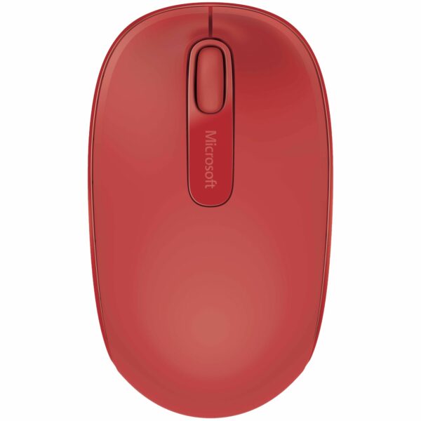 MOUSE MICROSOFT, „Mobile 1850”, PC sau NB, wireless, 2.4GHz, optic, 1000 dpi, butoane/scroll 3/1, , rosu, „U7Z-00033” (timbru verde 0.18 lei)