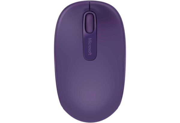 MOUSE MICROSOFT, „Mobile 1850”, PC sau NB, wireless, 2.4GHz, optic, 1000 dpi, butoane/scroll 3/1, , violet, „U7Z-00043” (timbru verde 0.18 lei)