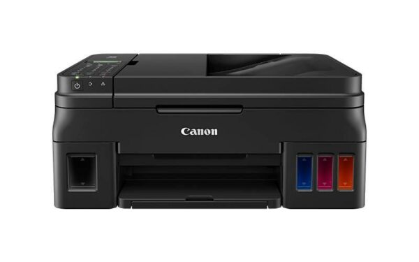 Multifunctional Inkjet CISS Color Canon PIXMA G4411, A4, Functii: Impr.|Scan.|Cop.|Fax, Viteza de Printare Monocrom: 8.8cpm, Viteza de printare color: 5ppm, Conectivitate:USB|Retea|WiFi, Duplex:Nu, ADF:ADF(Timbru Verde 8lei) „2316C025AA”