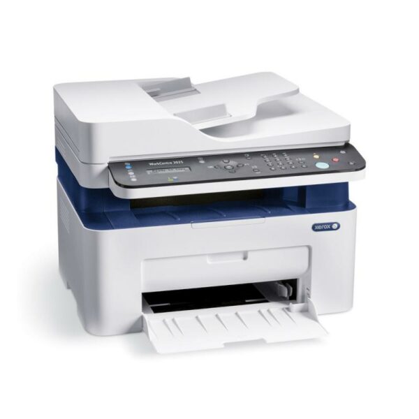 Multifunctional Laser Mono XEROX Workcentre 3025, A4, Functii: Impr.|Scan.|Cop.|Fax, Viteza de Printare Monocrom: 20ppm, Viteza de printare color: , Conectivitate:USB|Ret|WiFi, Duplex:Nu, ADF:ADF(timbru verde 40 lei) „3025V_NI”