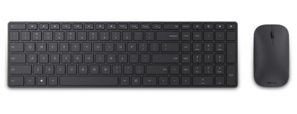 Kit TASTATURA si Mouse Microsoft, „Designer Bluetooth Desktop”, wireless, 104 taste format standard, mouse 1000dpi, 3/1 butoane, negru, „7N9-00022” (timbru verde 0.8 lei)