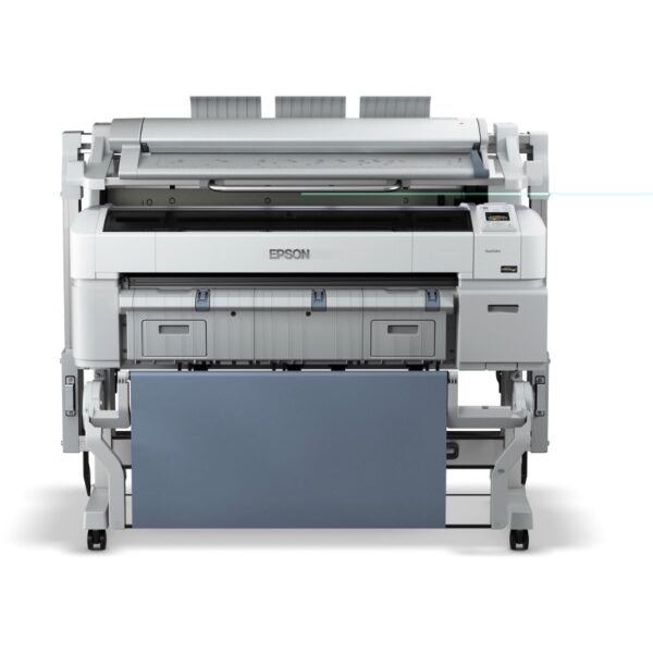 Plotter Inkjet Color Epson Surecolor T5200, A0, Functii: Impr., Viteza de Printare Monocrom: nespec., Viteza de printare color: nespec., Conectivitate:USB|Retea|WiFi, Duplex:nu, ADF:Nu(timbru verde 78 lei) „C11CD67301A0”