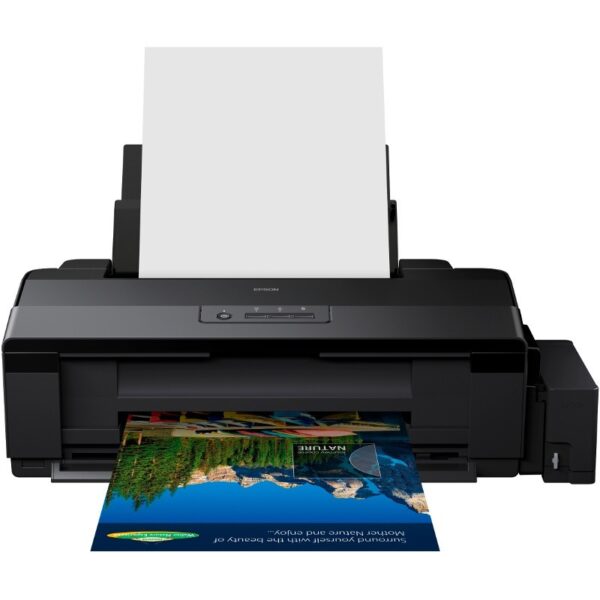 Imprimanta Inkjet CISS Color Epson L1800, A3, Functii: Impr., Viteza de Printare Monocrom: 15 ppm, Viteza de printare color: 15 ppm, Conectivitate:USB, Duplex:nu, ADF:Nu(Timbru Verde 21lei) „C11CD82401”