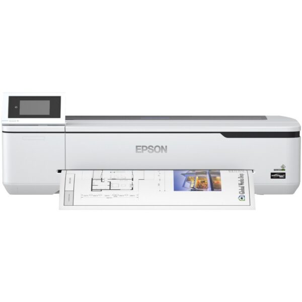 Plotter Inkjet Color Epson Surecolor SC-T3100N, A1, Functii: Impr., Viteza de Printare Monocrom: nespec., Viteza de printare color: nespec., Conectivitate:USB|Retea|WiFi, Duplex:nu, ADF:Nu(timbru verde 40 lei) „C11CF11301A0”