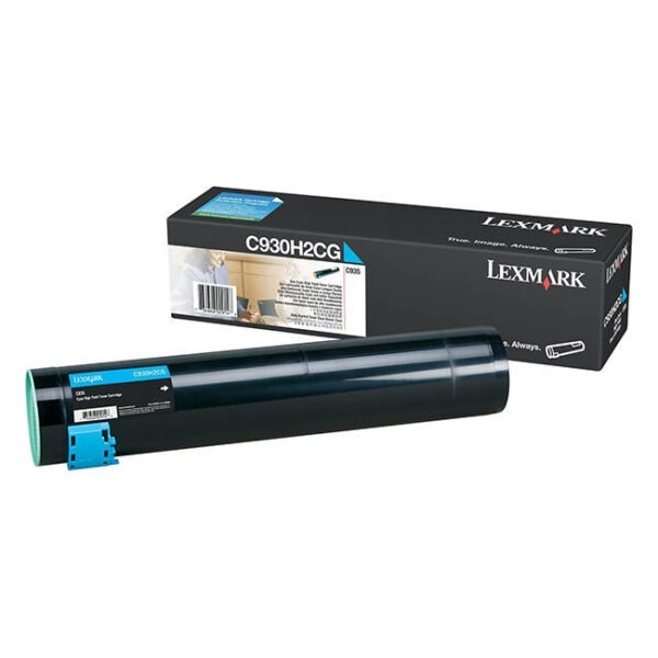 Toner Original Lexmark Cyan, C930H2CG, pentru C935 series, 24K, (timbru verde 1.2 lei) , „C930H2CG”