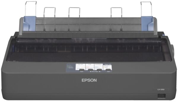 Imprimanta Matriciala Mono Epson LX-1350, A3, Functii: Impr., Viteza de Printare Monocrom: 357 cps, Viteza de printare color: nu e cazul, Conectivitate:USB, Duplex:nu, ADF:Nu, (incl.TV 21RON) „C11CD24301″(RAPO)